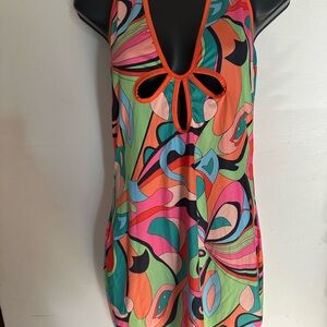 Colorful Women's Swim Dress